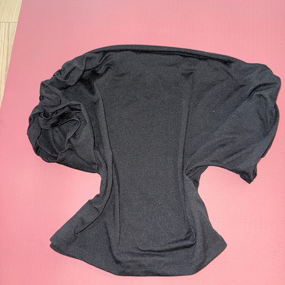 Black Off-Shoulder Top - Picture 2 of 6